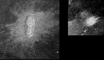 Catena di crateri su Ganimede spiegabili con l'impatto di frammenti di una cometa disgregatasi