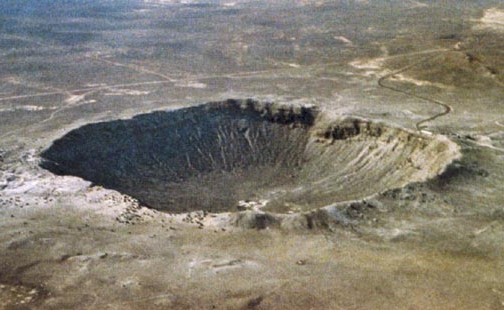 Il Meteor Crater in Arizona