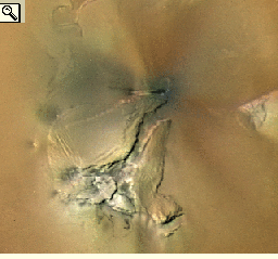 Immagine del vulcano Pele