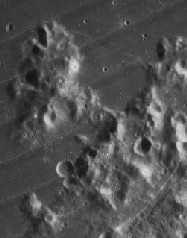 Foto del Promontorio Kelvin, in alto sulla sinistra