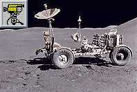 il Rover dell'Apollo 15 e passeggiata sul Rover