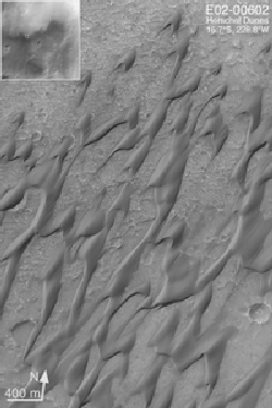 le dune di Herscel su Marte