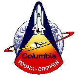 logo della prima missione del Columbia