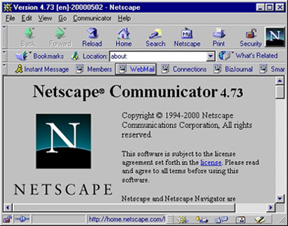 netscape browser