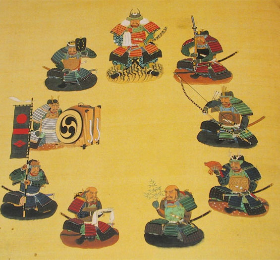 Takeda Shingen e i suoi generali